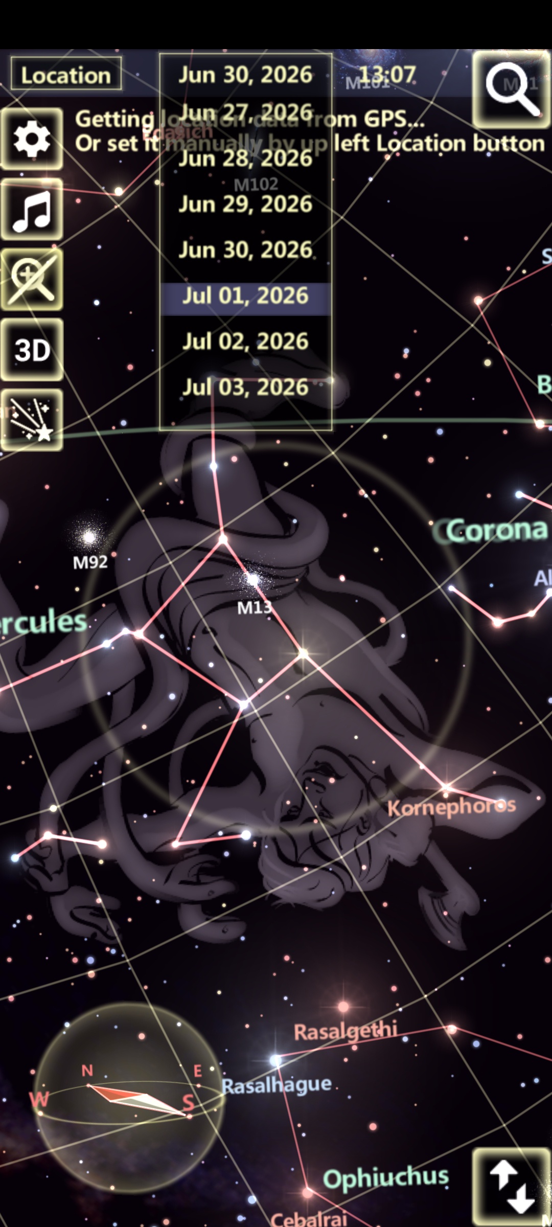 Star星布苍穹-解锁｜手机对准天空AR和3D看满天星辰 第10张插图