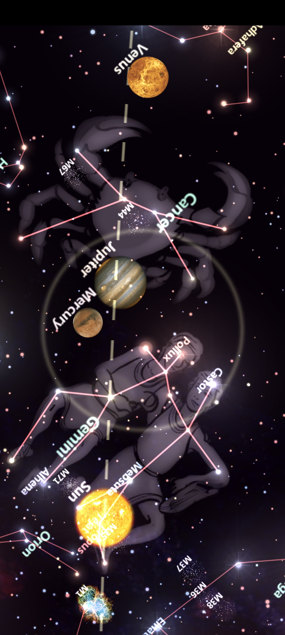 Star星布苍穹-解锁｜手机对准天空AR和3D看满天星辰 第3张插图