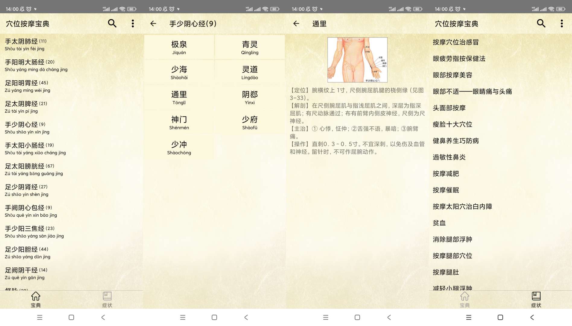 穴位按摩宝典v2.7中医学习 第10张插图