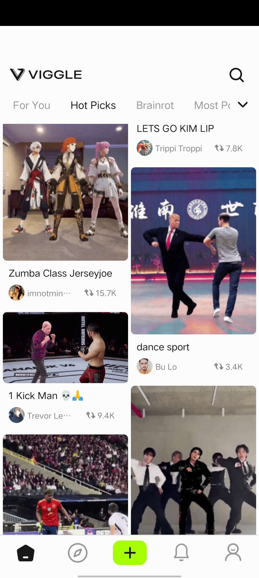 viggle国外最火的AI软件无需T完全免费 第8张插图 viggle国外最火的AI软件无需T完全免费 第8张插图