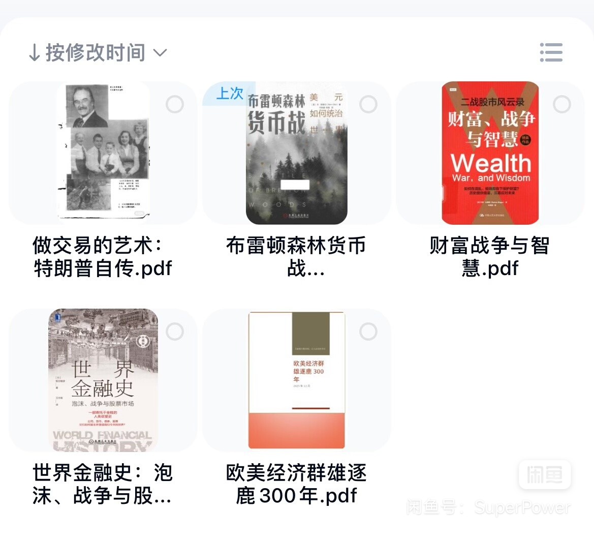 友友们，求书欧美经济群雄逐鹿300年