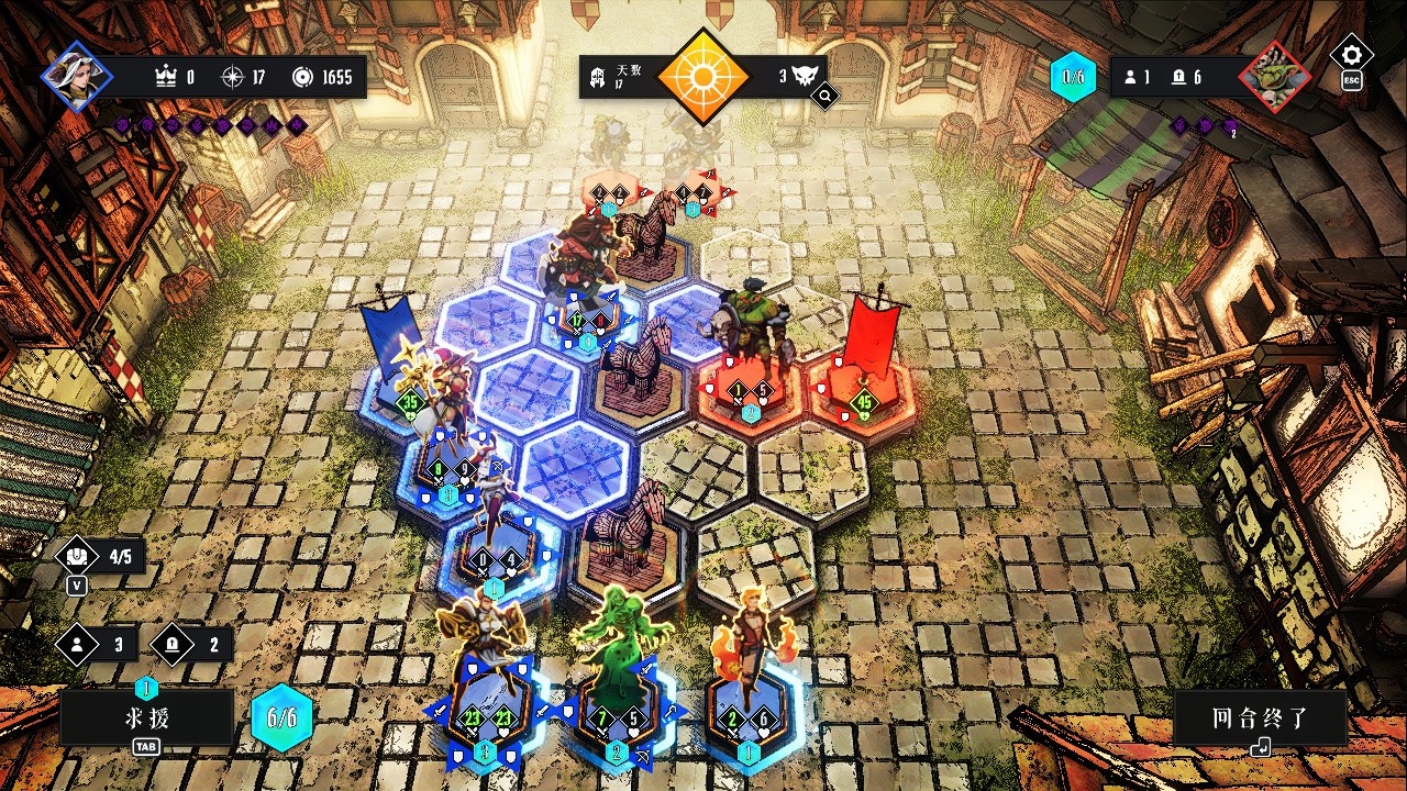 steam移植手游推荐暗黑战棋神作罪域征途