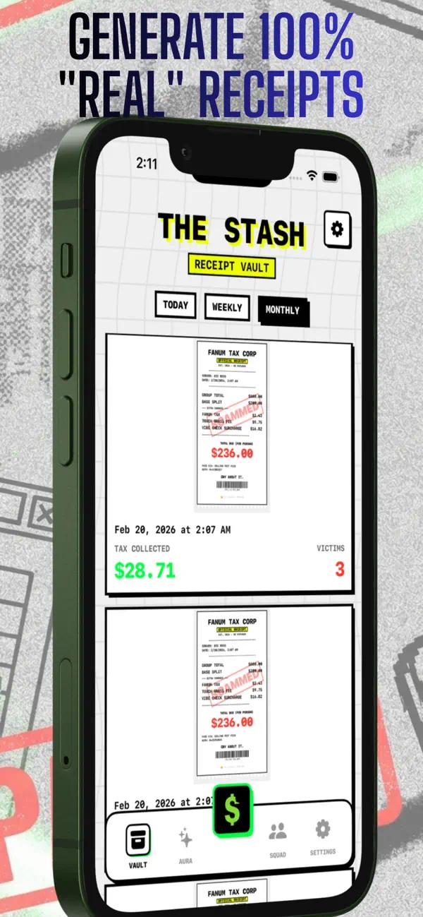 【iOS限免】趣味收据生成器 限时0元内购 第8张插图 【iOS限免】趣味收据生成器 限时0元内购 第8张插图