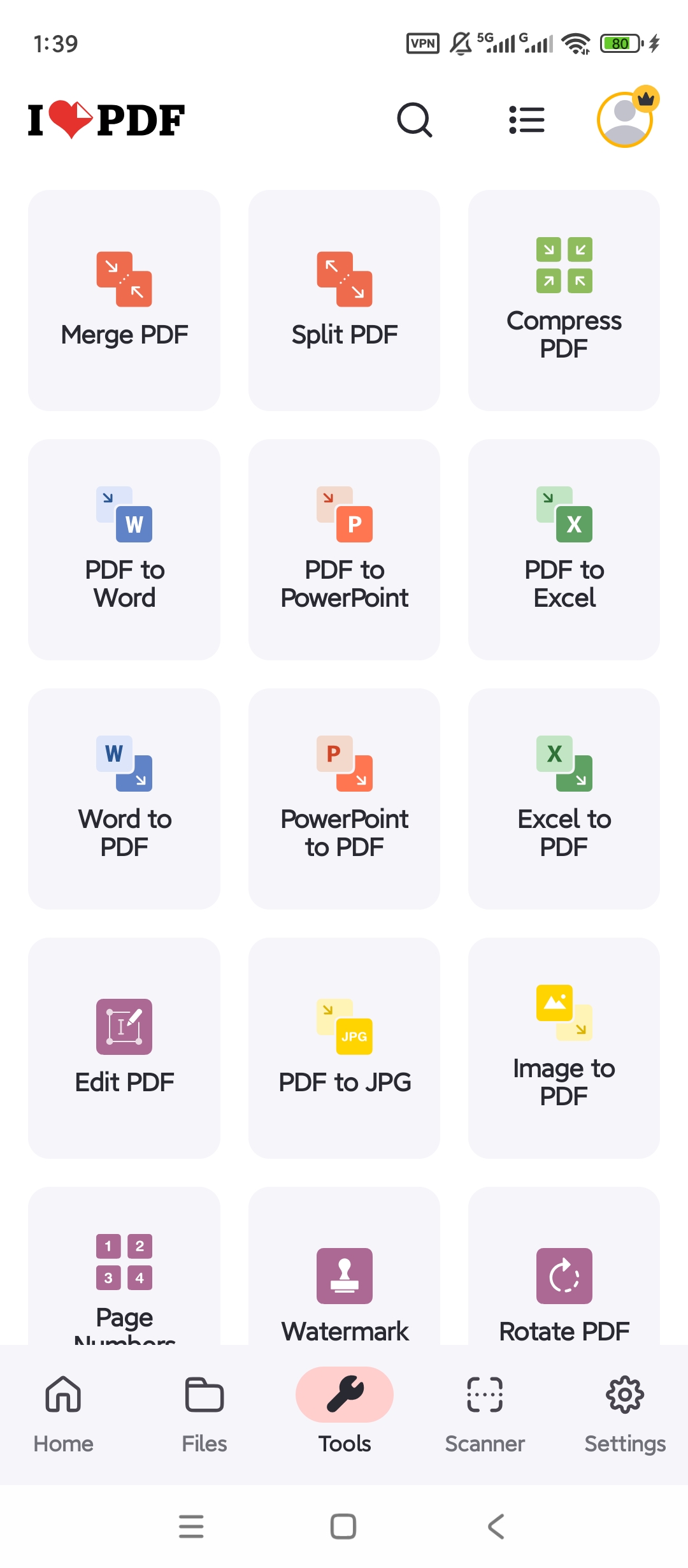 iLovePDF高级版全能PDF转换编辑扫描处理 第7张插图