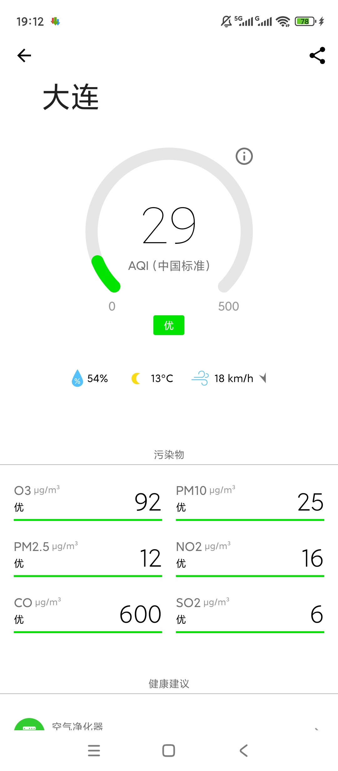 在意空气全域空气监测精准气象预报 第6张插图 在意空气全域空气监测精准气象预报 第6张插图