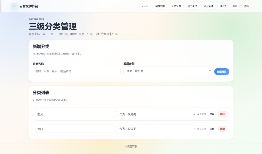 【瓜分奖池】云智文件外链系统 多用户版本 第10张插图 【瓜分奖池】云智文件外链系统 多用户版本 第10张插图