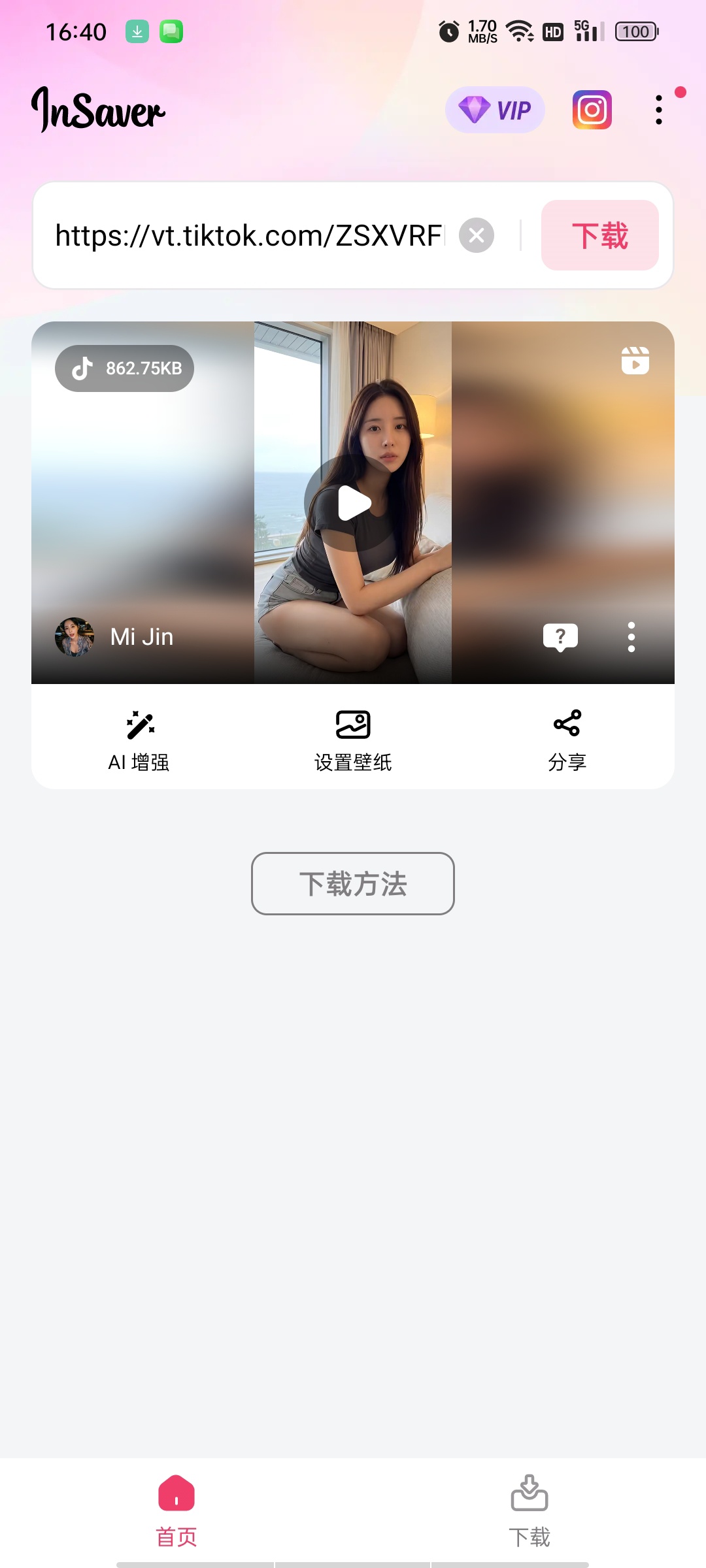 InSaver全能下载高级版支持TikTok,IG等 第10张插图 InSaver全能下载高级版支持TikTok,IG等 第10张插图