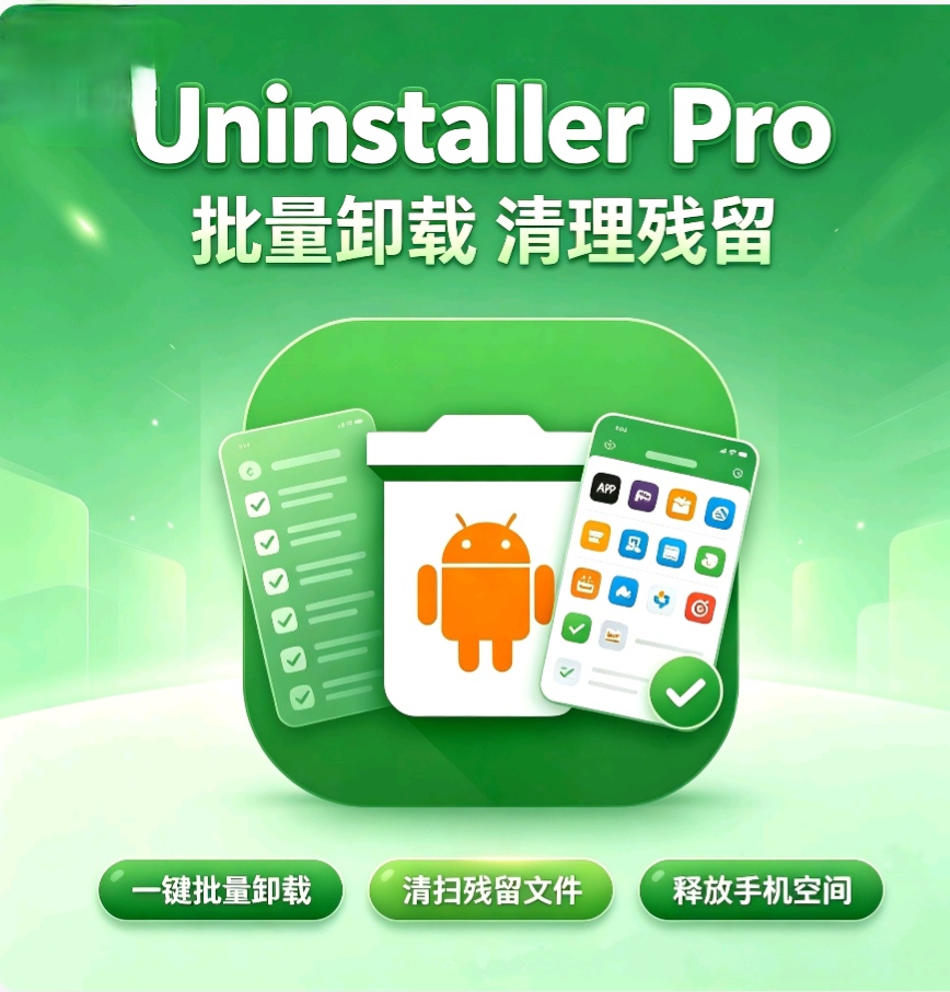 Uninstaller⭕一键批量卸载手机应用解锁版 第5张插图 Uninstaller⭕一键批量卸载手机应用解锁版 第5张插图