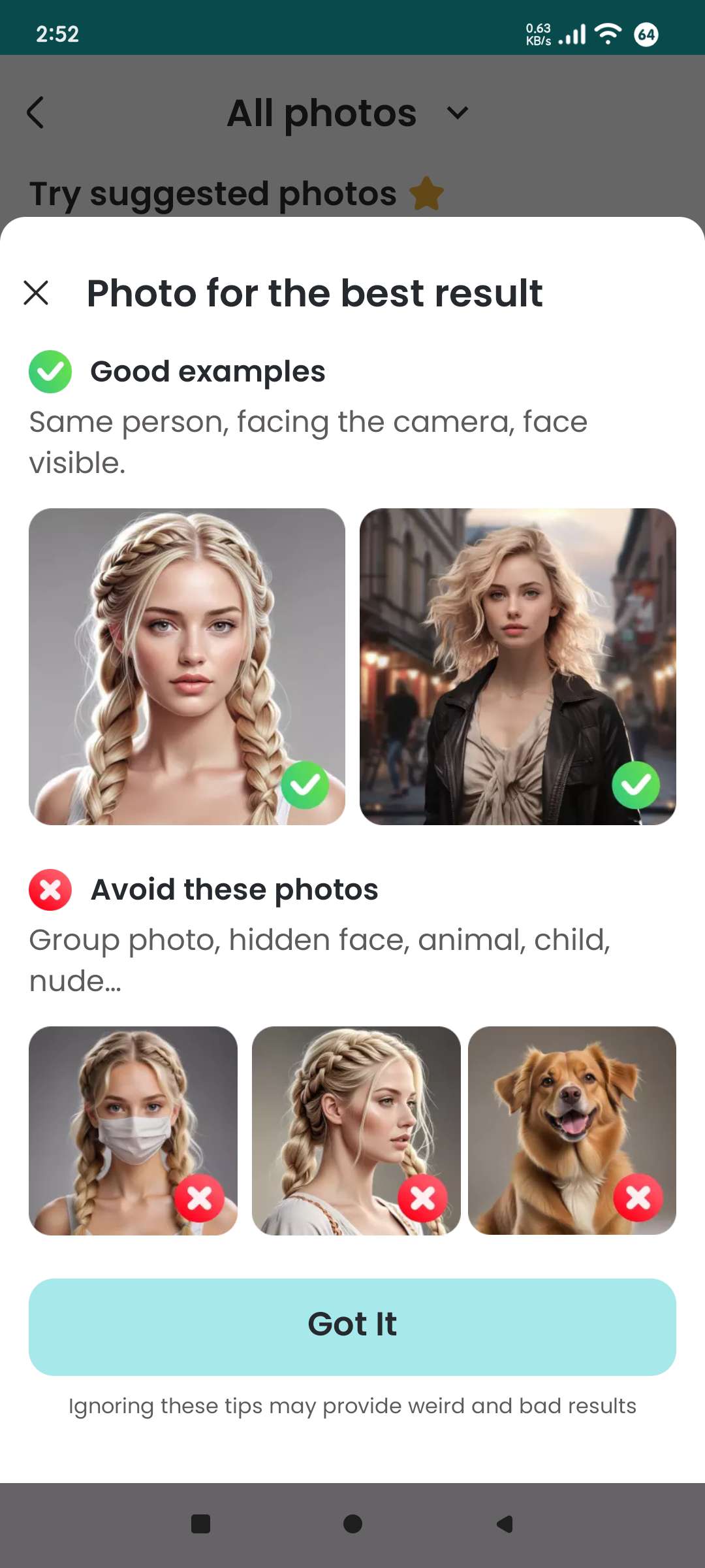 AI Photo1.3.8AI换脸工具解锁专业版 第7张插图 AI Photo1.3.8AI换脸工具解锁专业版 第7张插图